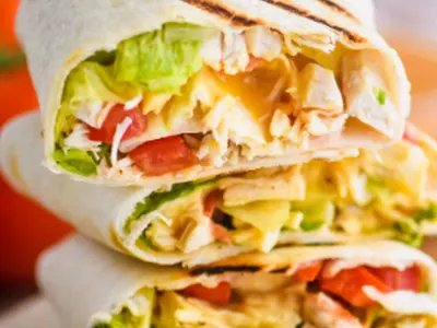 Chicken 65 Wrap