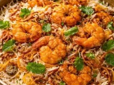 Prawns Biryani